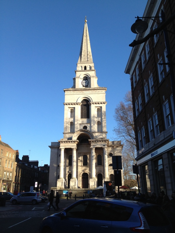 Christ Church Spitalfields, Nicholas Hawksmoor, 1714-29, west front